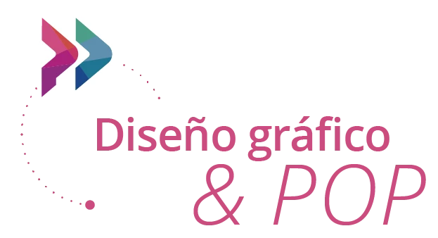 diseño grafico y pop proyección digital